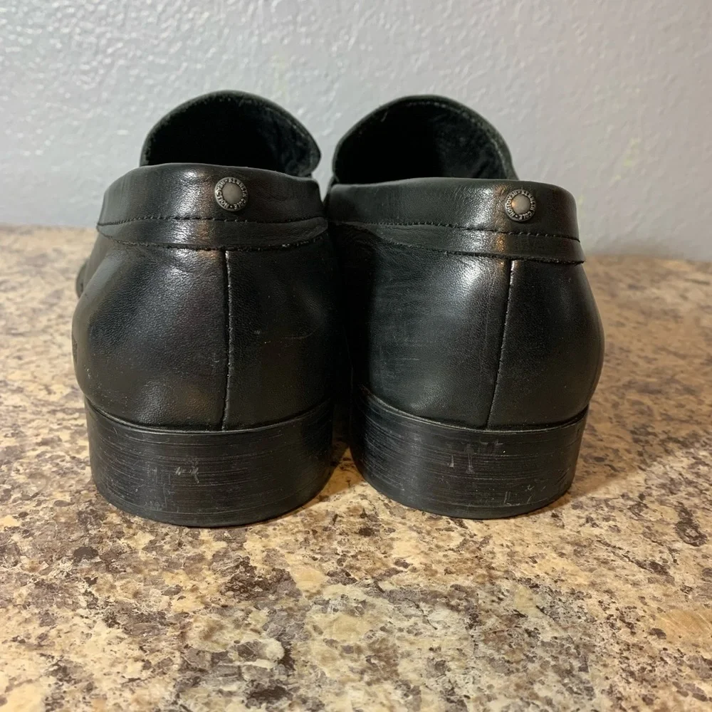 KENETH COLE REACTION BLACK SLIP ON SHOES SIZE 11M